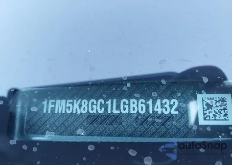 2020 Ford Explorer St from USA, damaged, VIN 1FM5K8GC1LGB61432